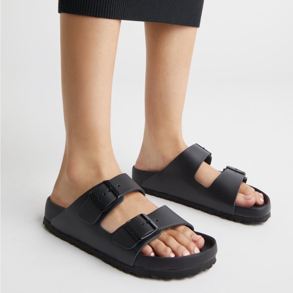 Birkenstock Exquisite Leather Slide Sandal